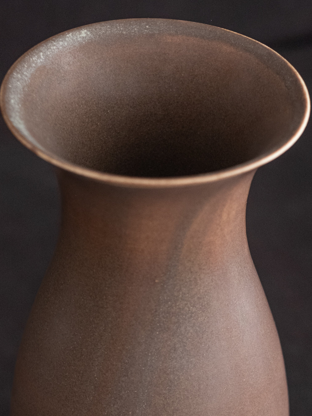 (SJ01) Soft Jar / Vase - Brown