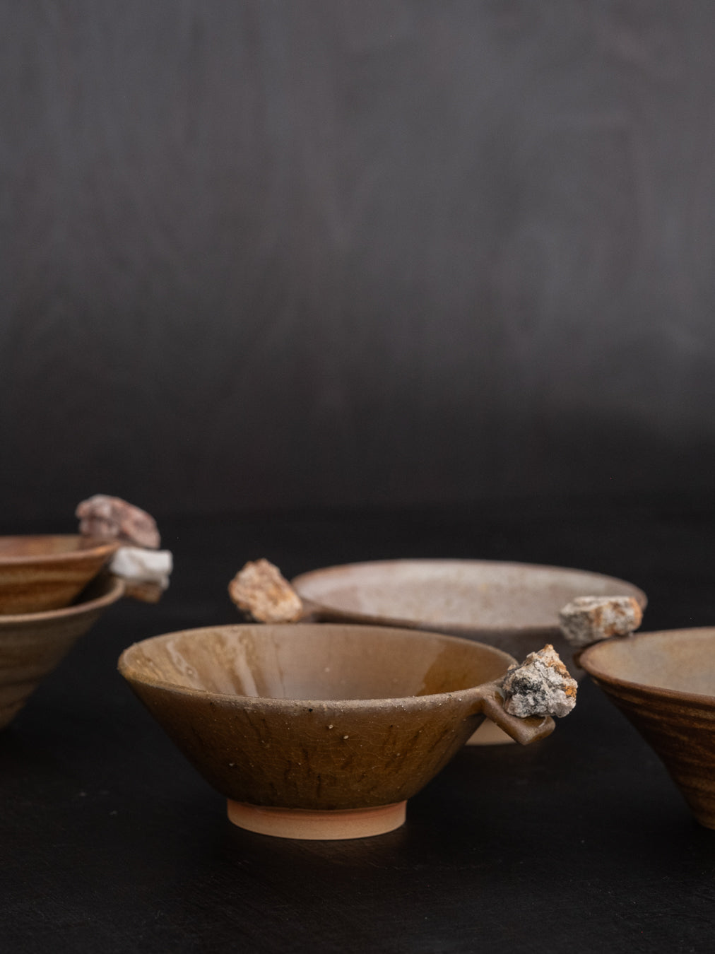 ( ) Conic stone cup