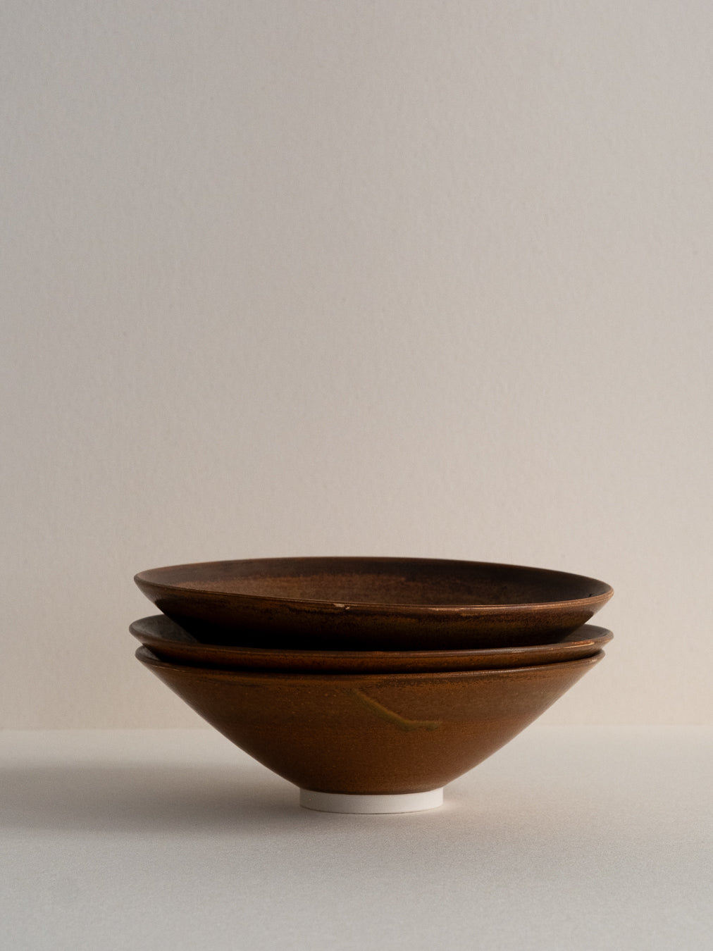Conica bowl - Conical stoneware bowl with a light, balanced profile.