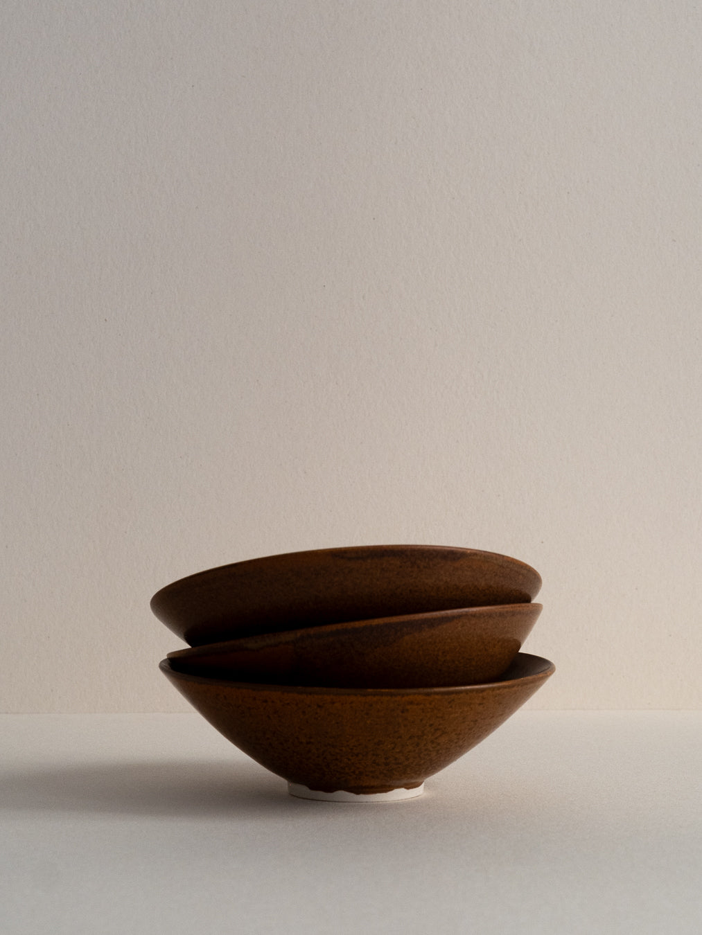 Conica bowl - Conical stoneware bowl with a light, balanced profile.